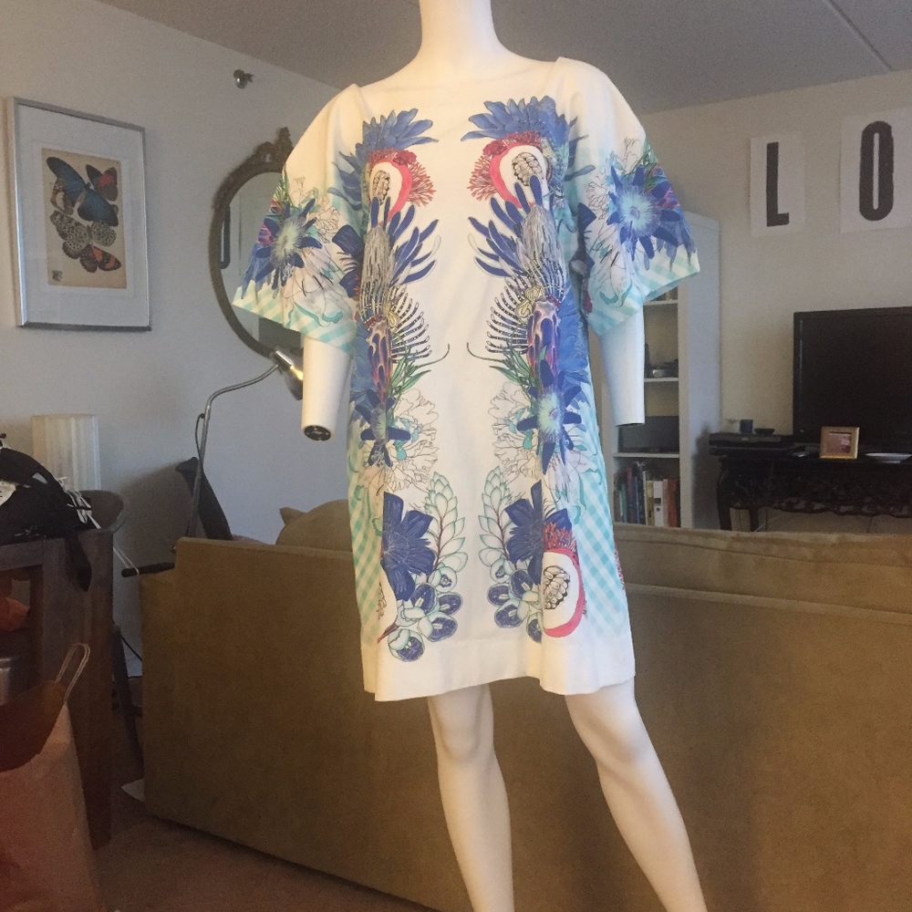 NWT Seilenna Resort Printed Dress made in France